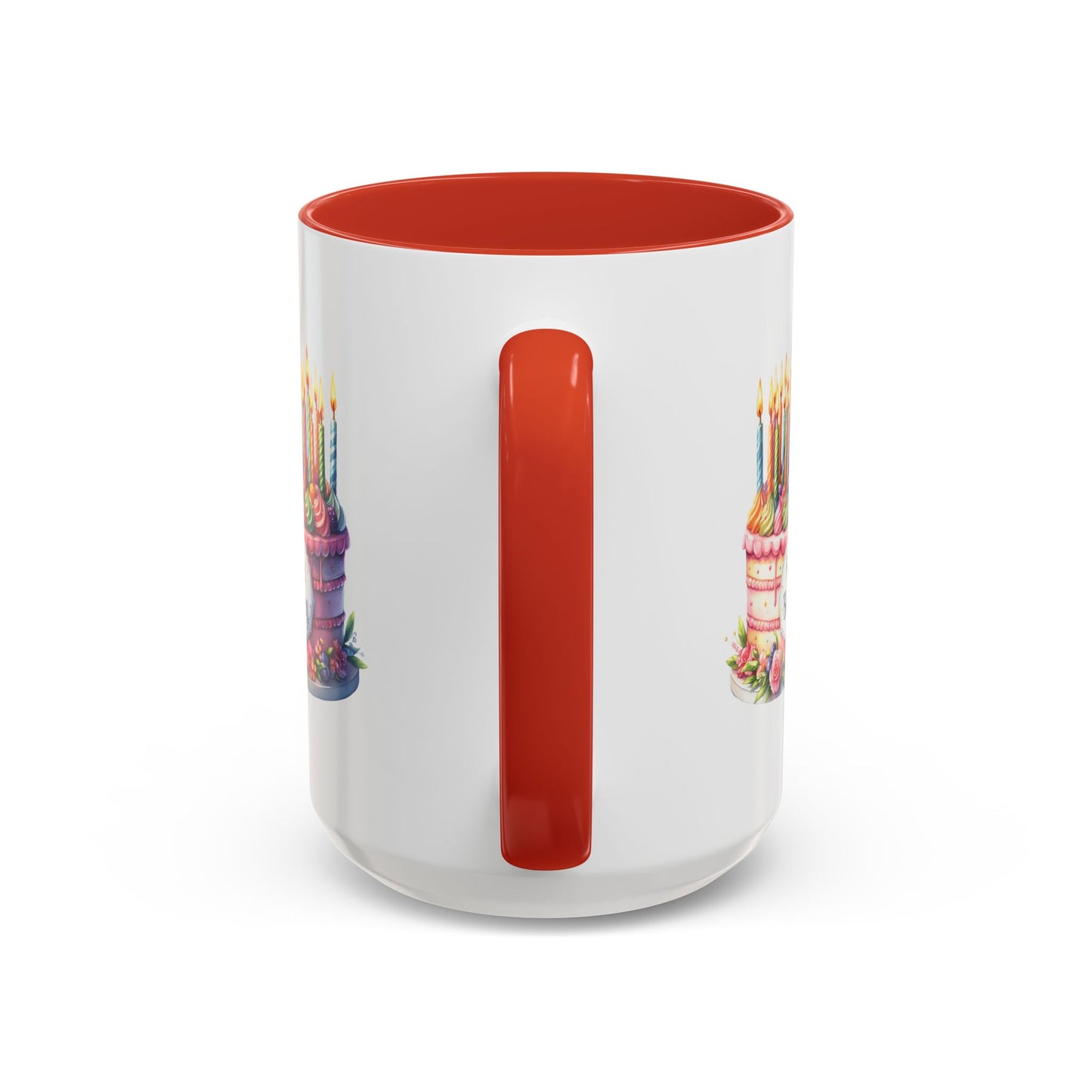Birthday Mug - Happy Birthday Large Cake With...