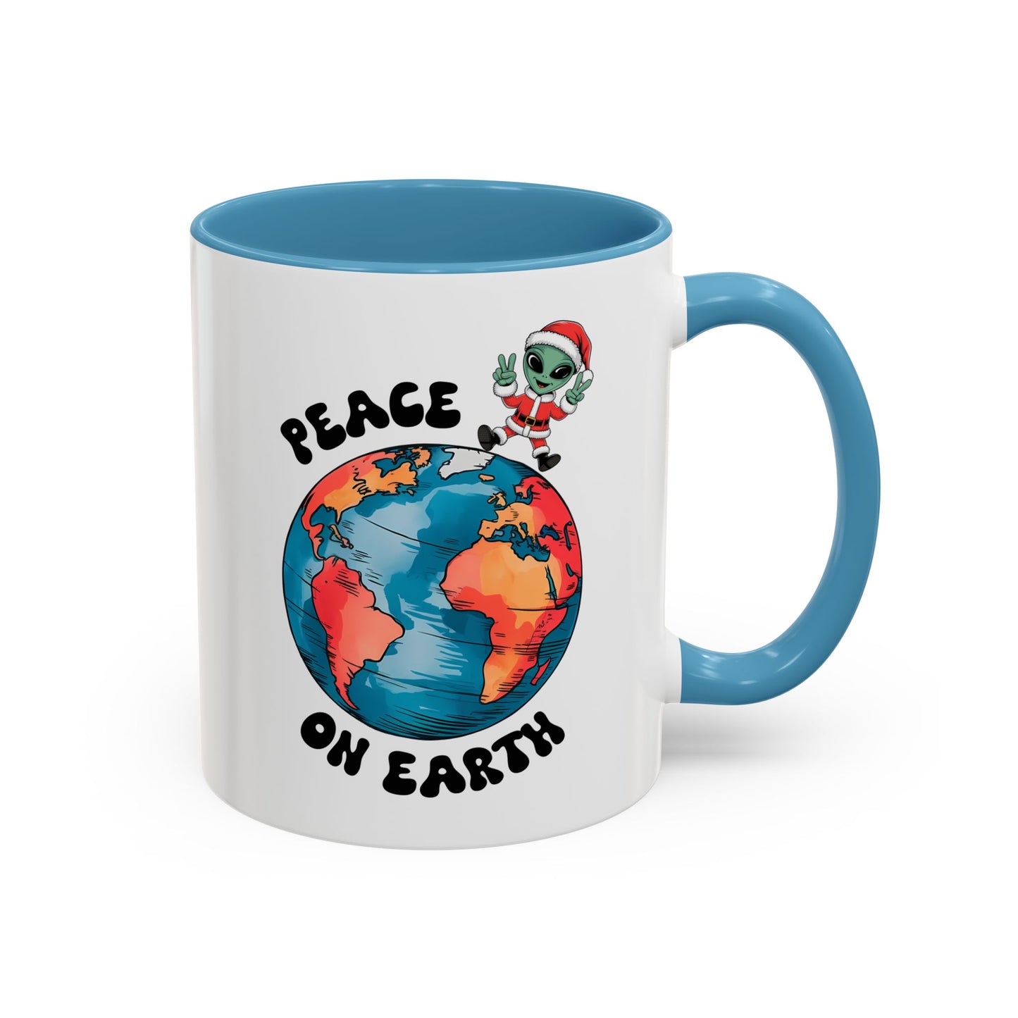 Alien Mug - Peace On Earth