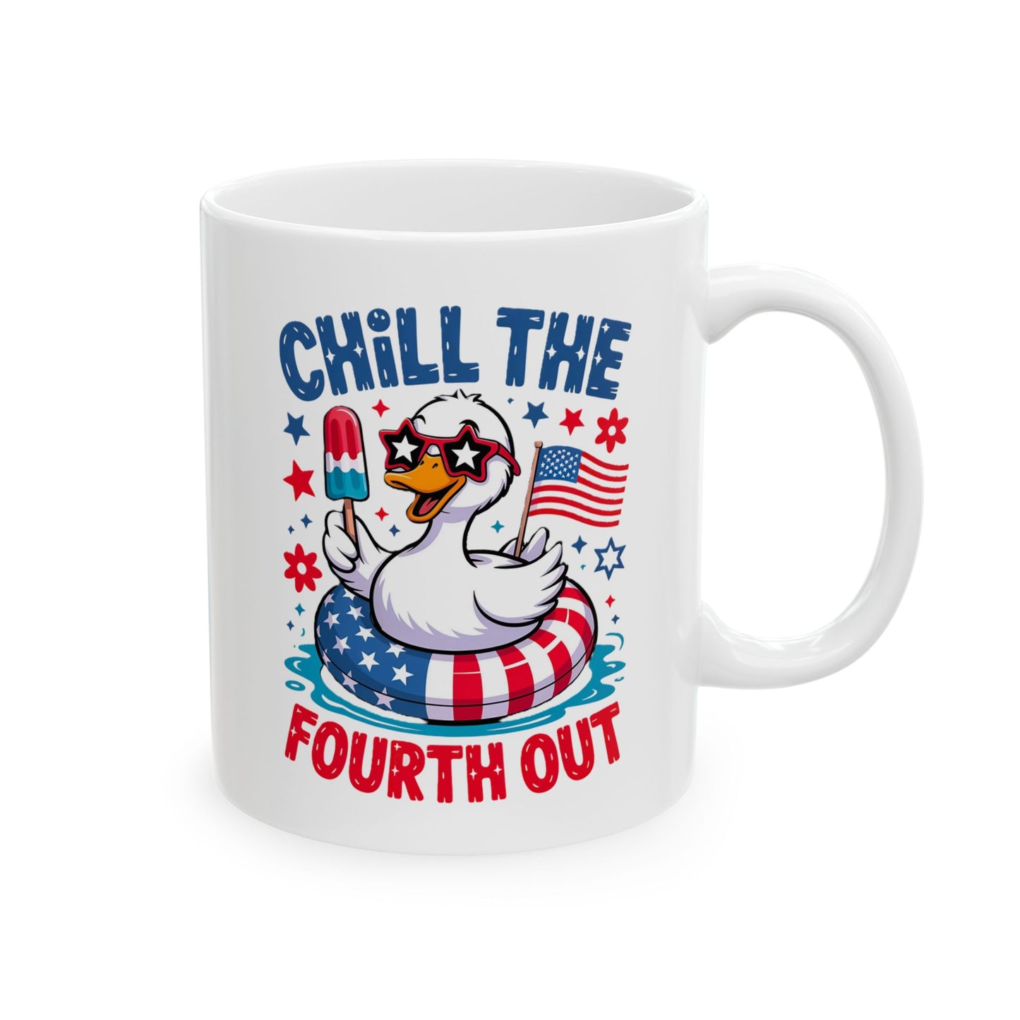 4th of July Mug - Chill the Fourth Out