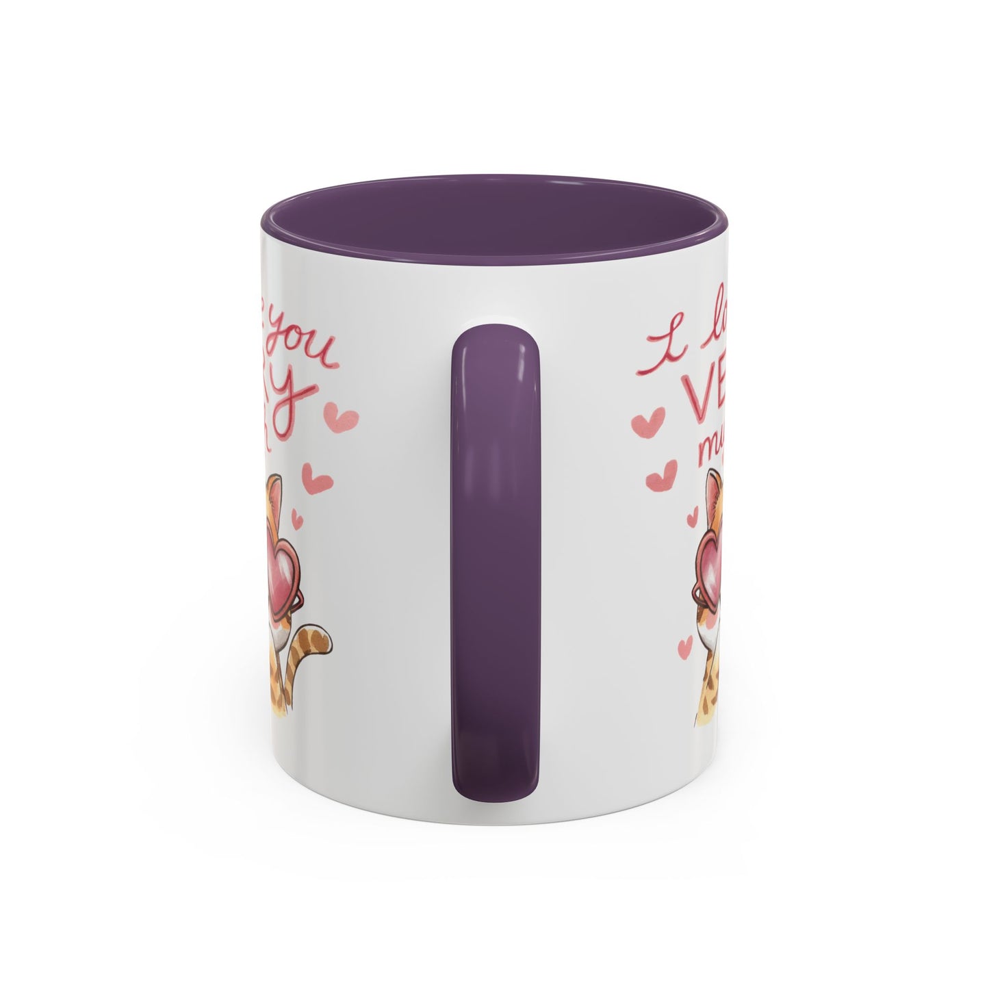 Anniversary Mug - I love You Very Much Cat