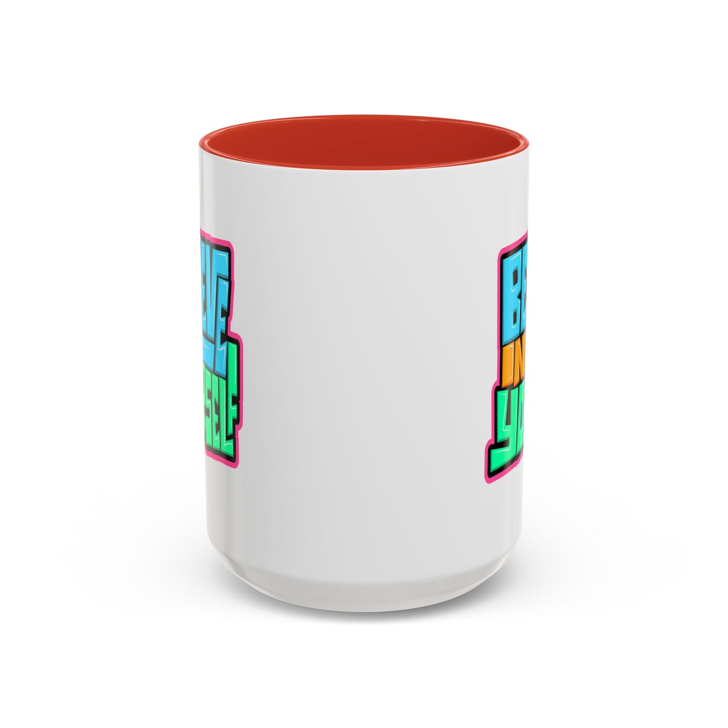 Motivation Mug - Believe In Yourself Graffiti