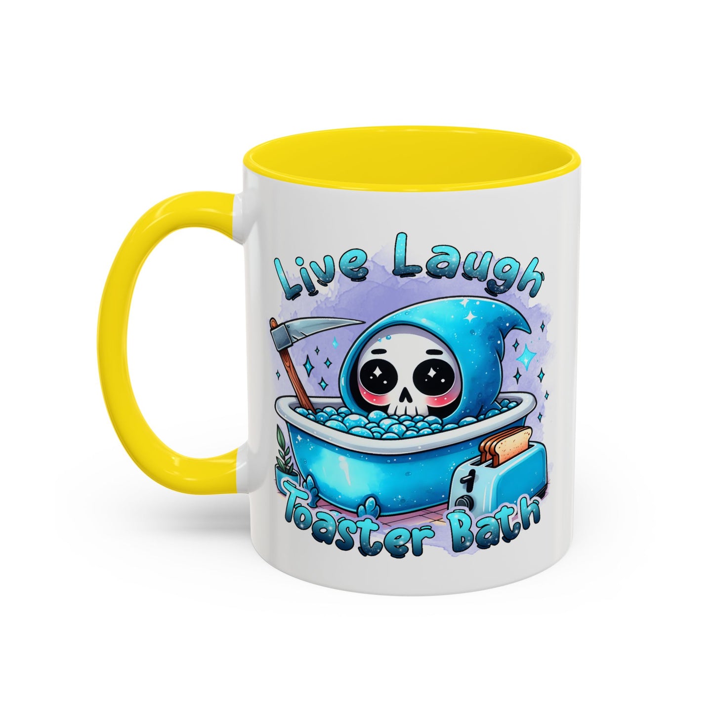 Adult Mug - Live Laugh Toaster Bath