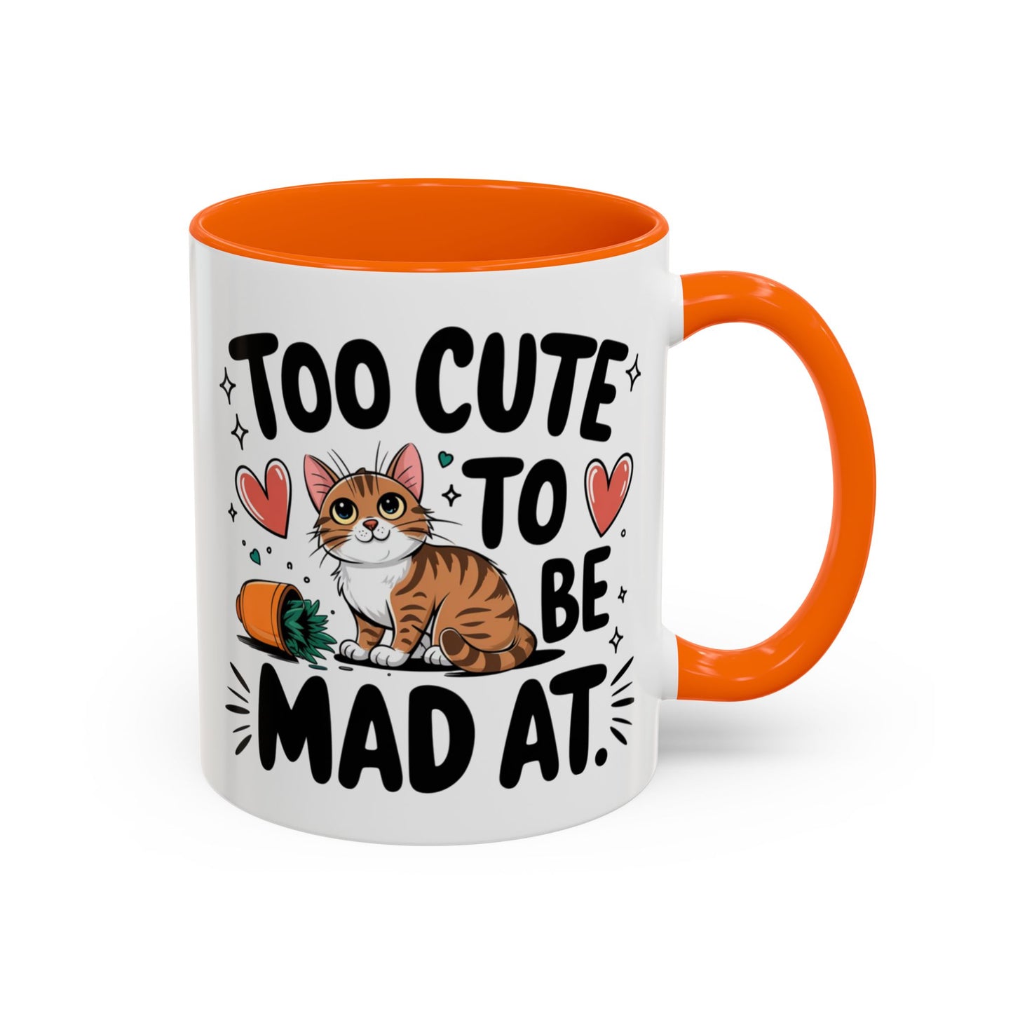Animal Mug - Too Cute To Be Mad At