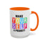 Wellness Mug - Make Yourself a Priority Colored Blocks