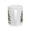 Christmas Mug - Snowy Landscape Train Wrap 2