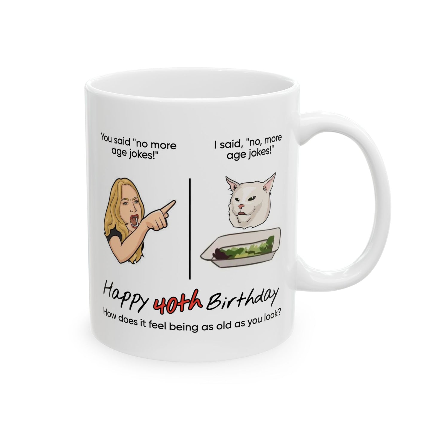 Birthday Mug - You Said No More Age Jokes