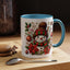 Christmas Mug - Red and Green Snowman