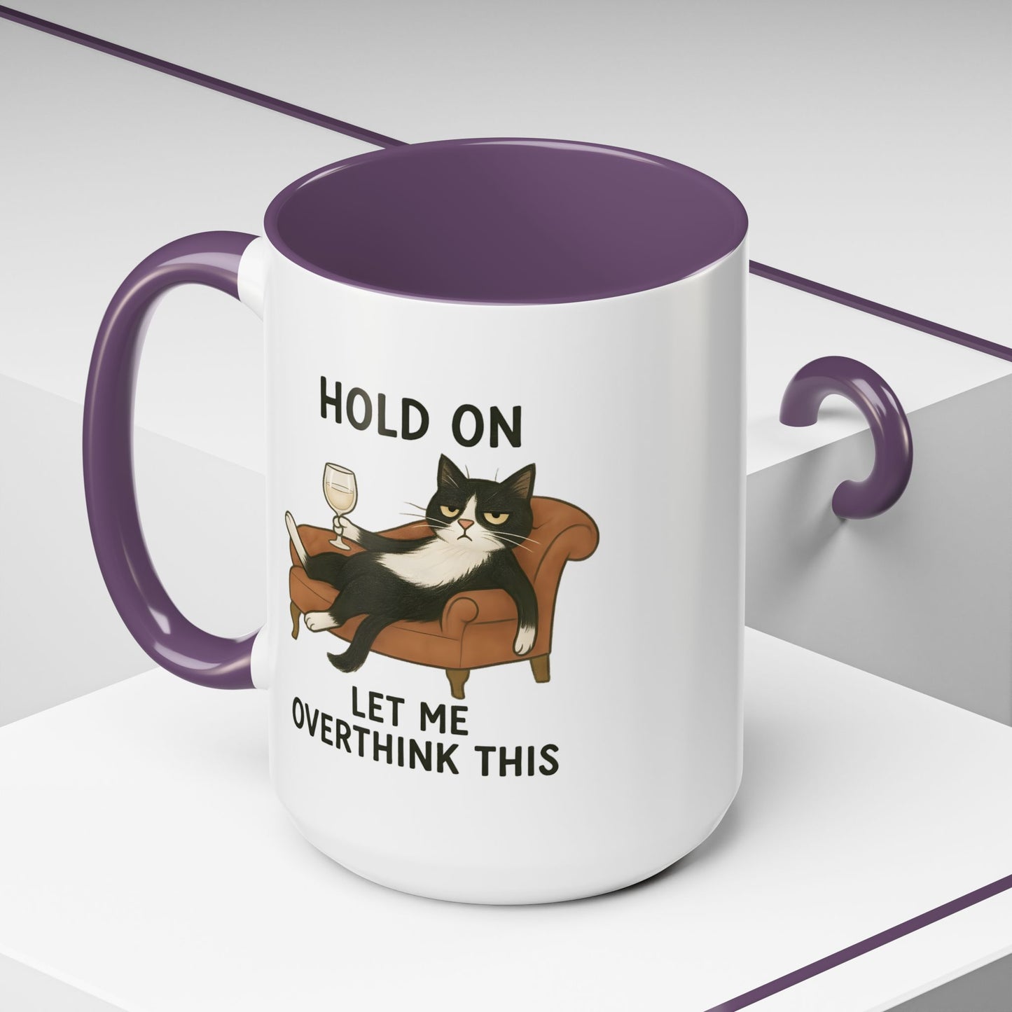 Animal Mug - Hold On Let Me Overthink This
