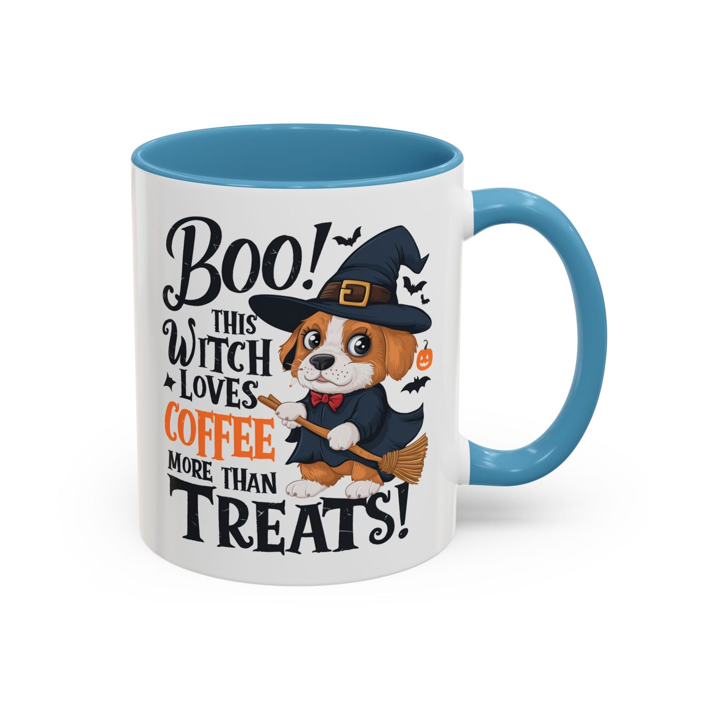 Halloween Mug - Puppy Witch