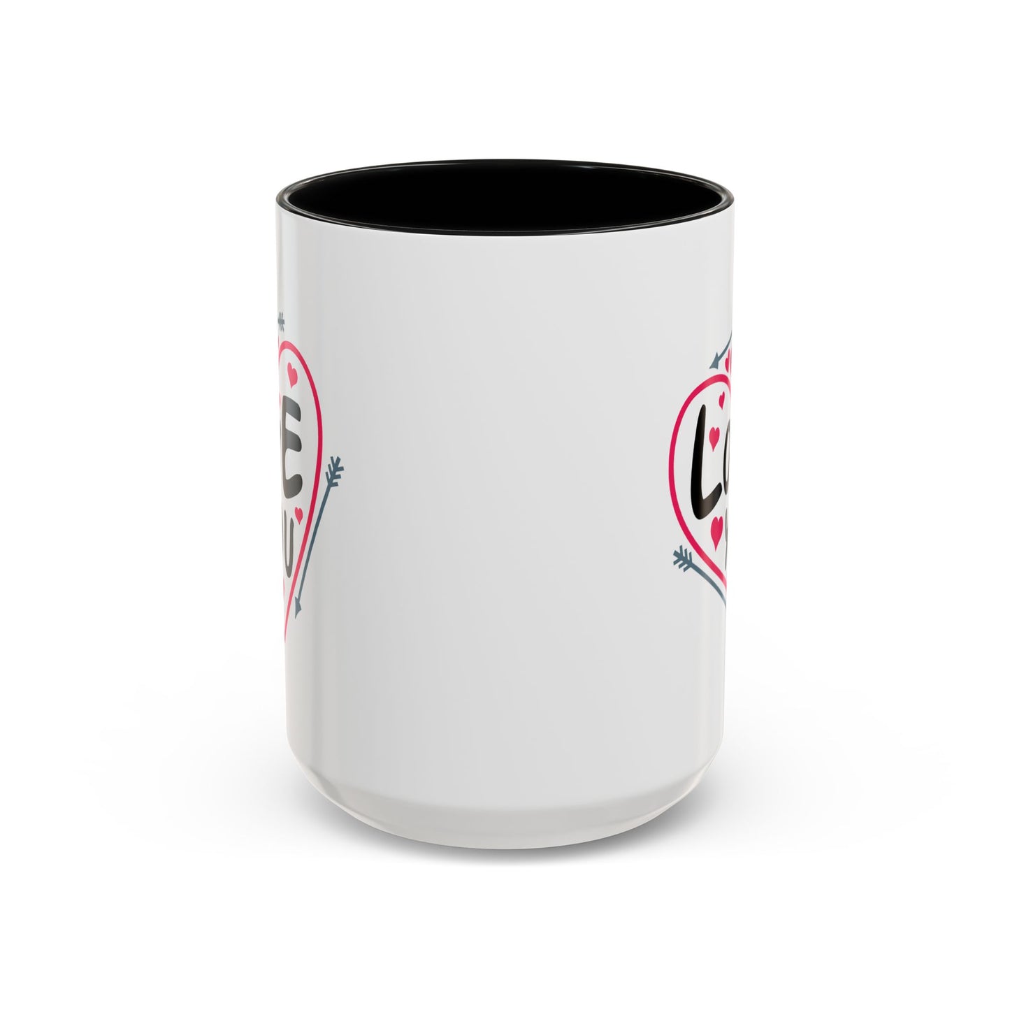Valentine's Day Mug - Love You Heart Arrows
