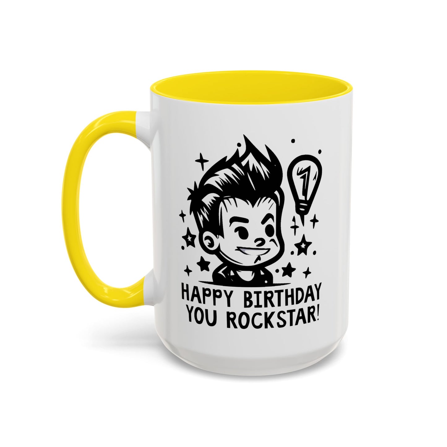 Birthday Mug - You Rockstar!
