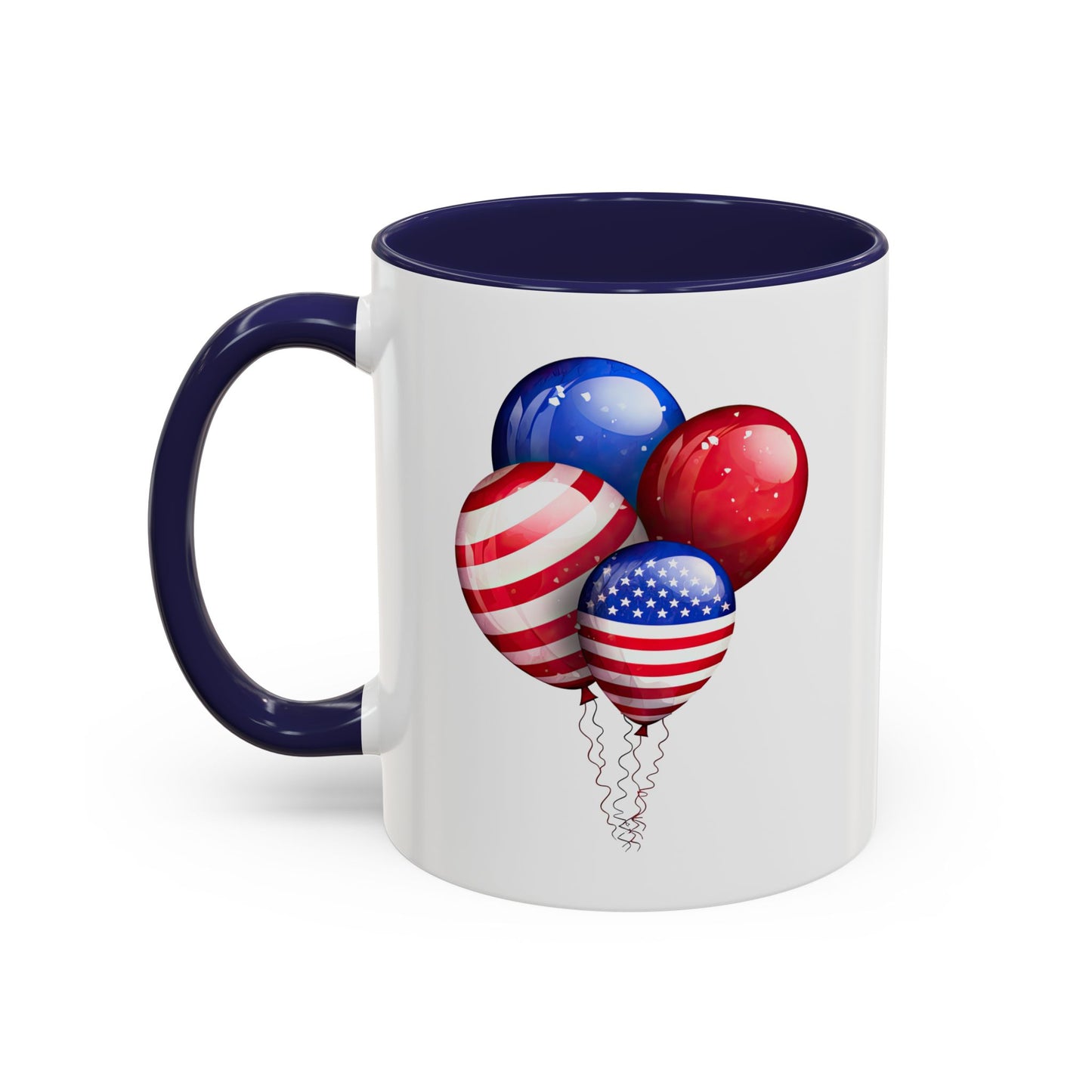 4th of July Mug - American Balloons