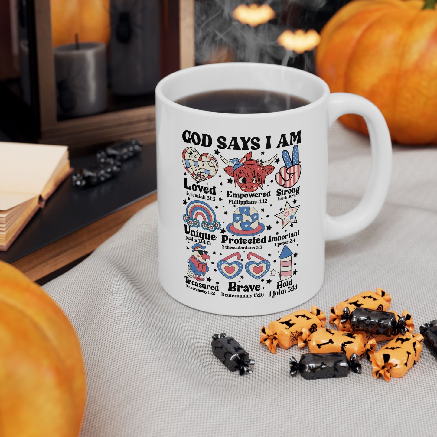 Religious Mug - God Says I Am