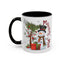 Christmas Mug - Merry Xmas Snowman Tree Present