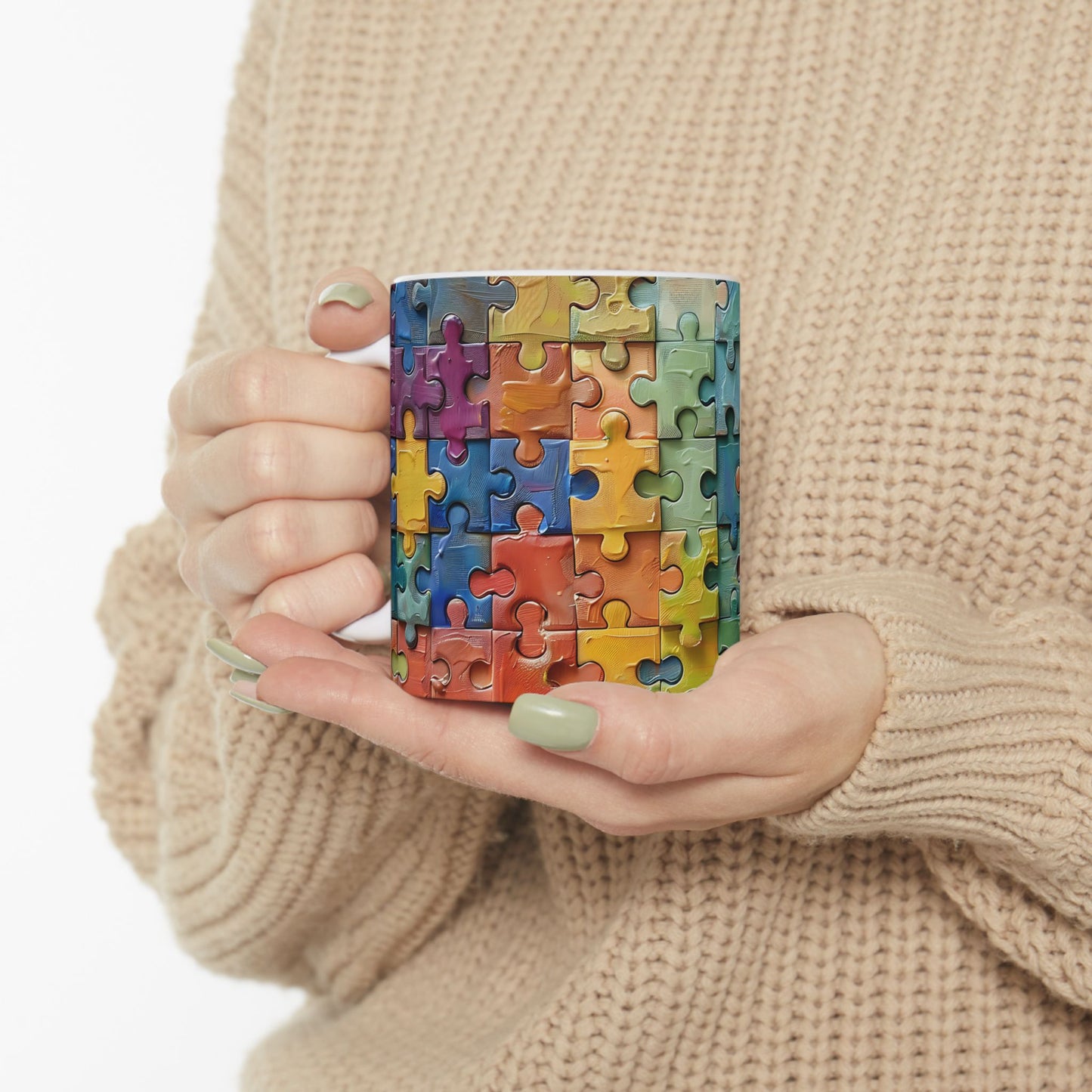 Artistic Mug - Colorful Jigsaw Puzzle