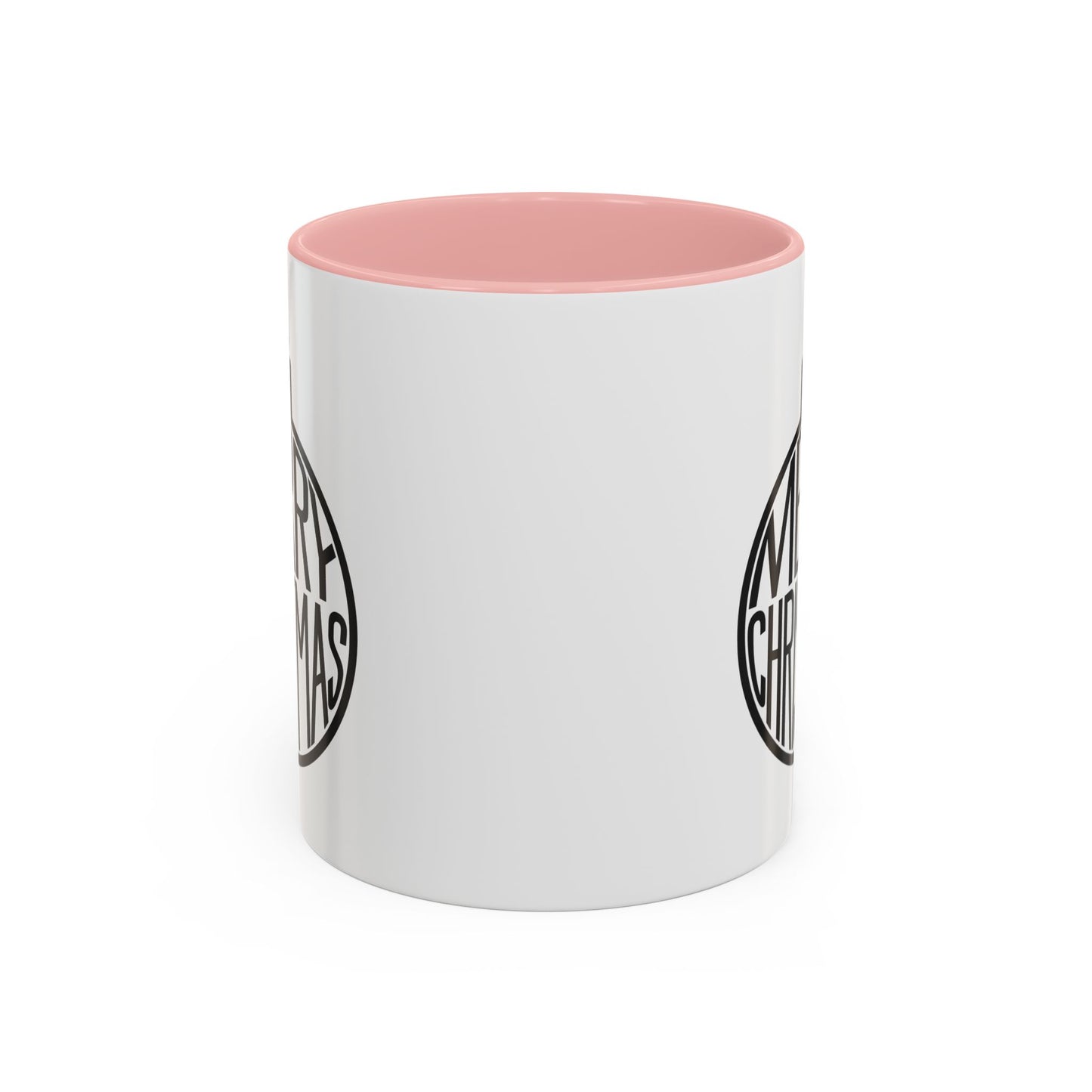 Christmas Mug - Merry Christmas Black Text Ornament