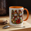 Christmas Mug - Gold Snowman Family 2