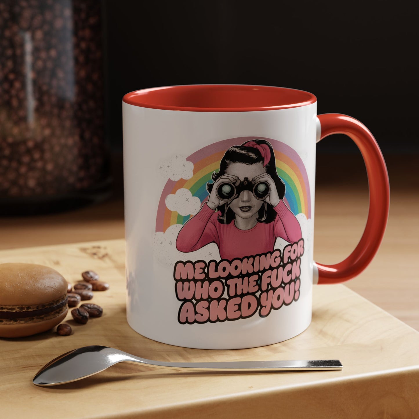 Adult Mug - Me Looking For