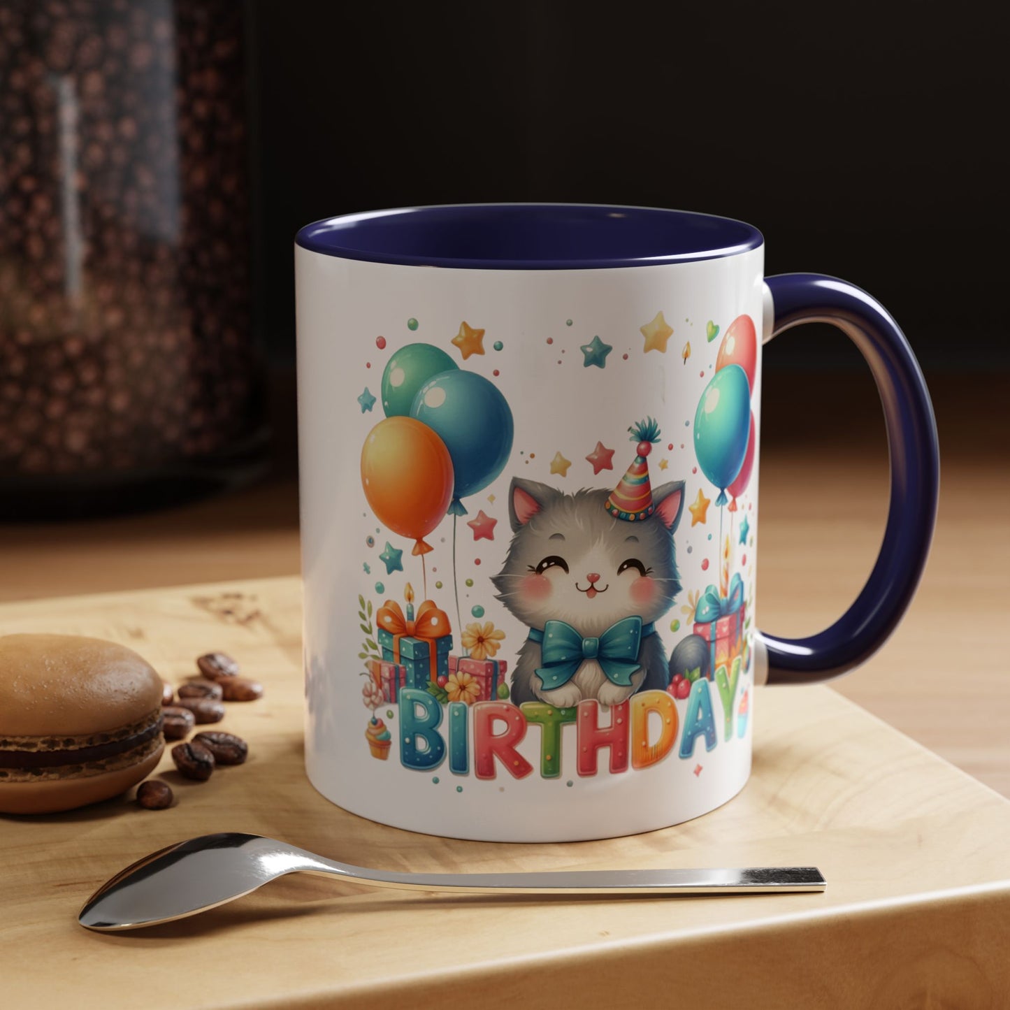 Birthday Mug - Birthday Kitty