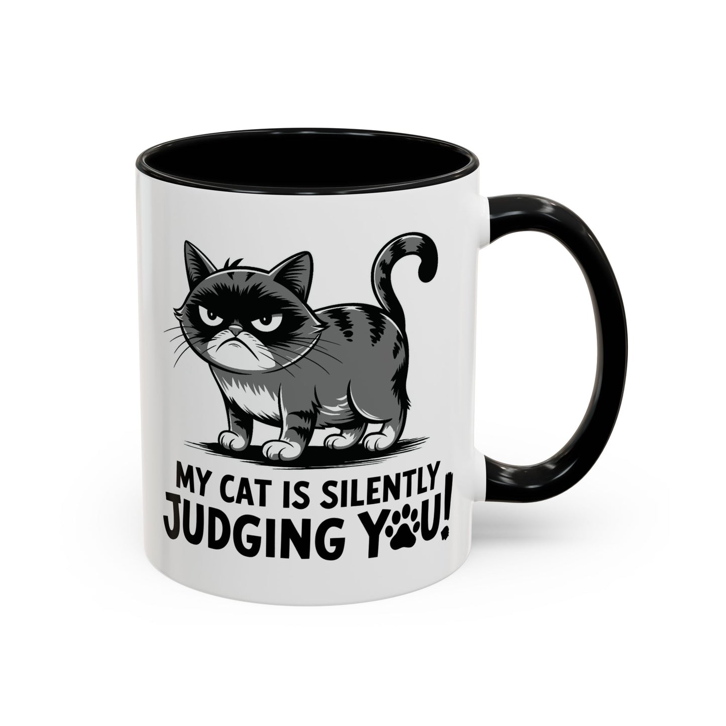 Humor Mug - My Cat is Silently Judging You