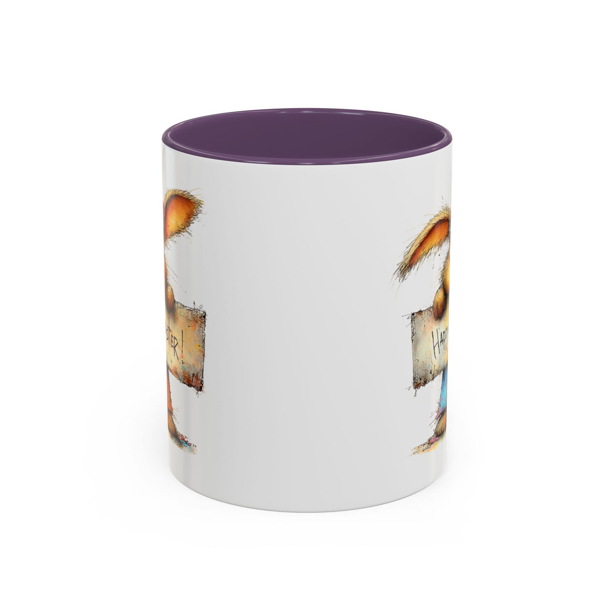 Easter Mug - Happy Easter Bunny Sign