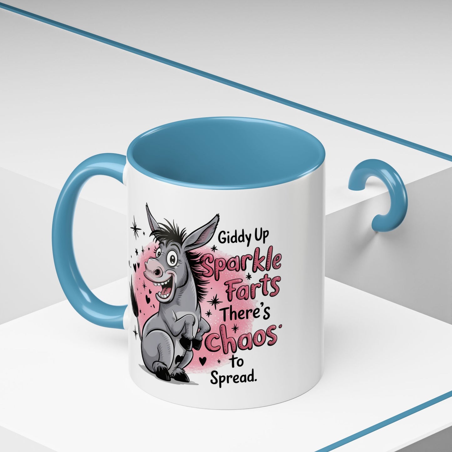 Humor Mug - Giddy Up Sparkle Farts