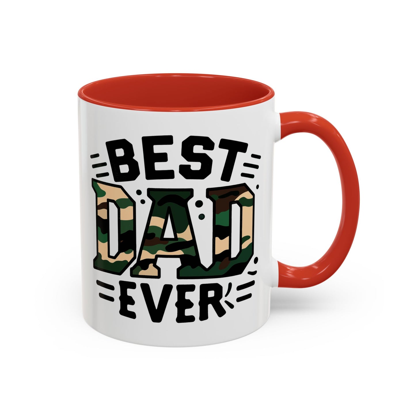 Father's Day Mug - Best Dad Ever Cammo