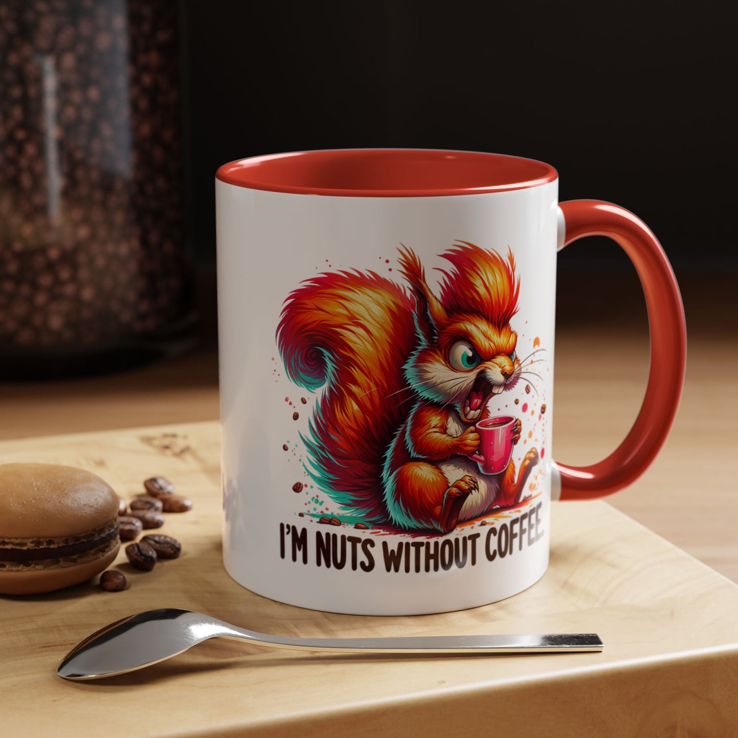 Humor Mug - I'm Nuts Without Coffee