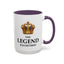 Office Mug - The Legend Has Retired