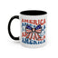 4th of July Mug - America Bow