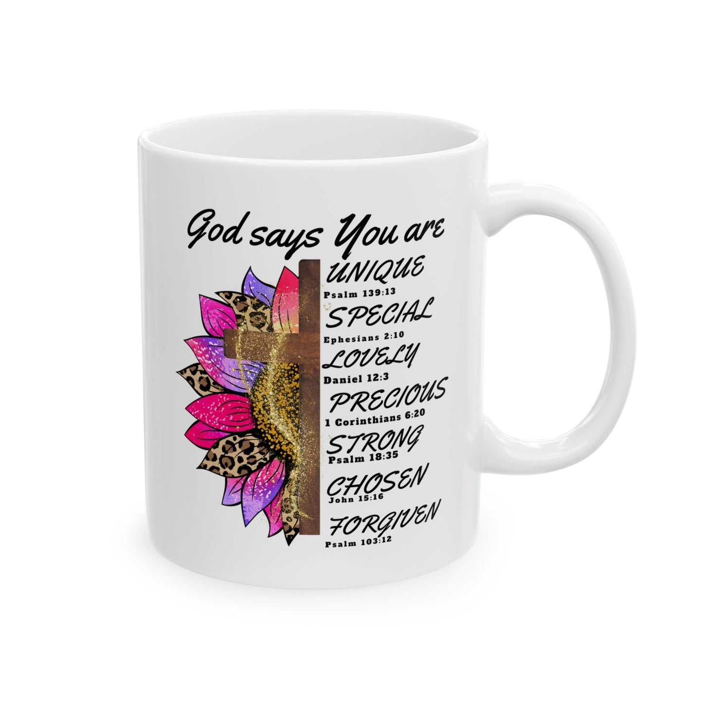 Religious Mug - God Says You Are