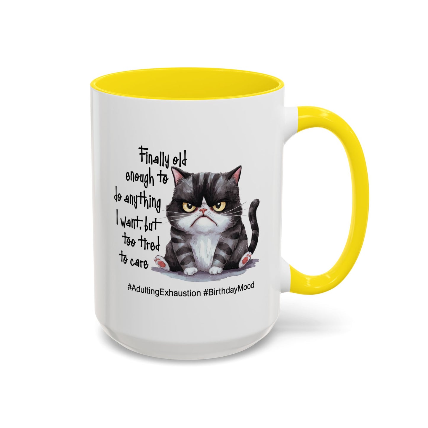 Birthday Mug - Finally Old Enough