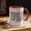 4th of July Mug - USA EST 1776 Floral