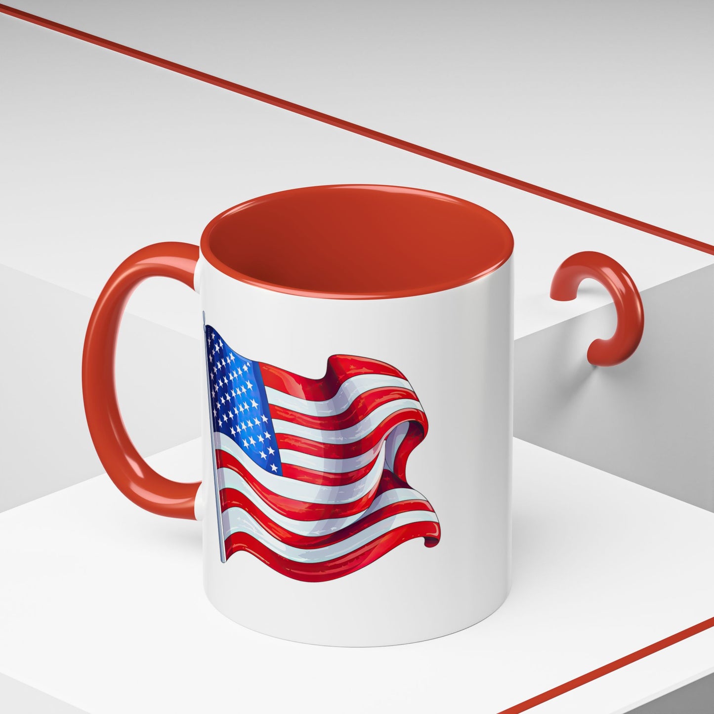 4th of July Mug - American Flag