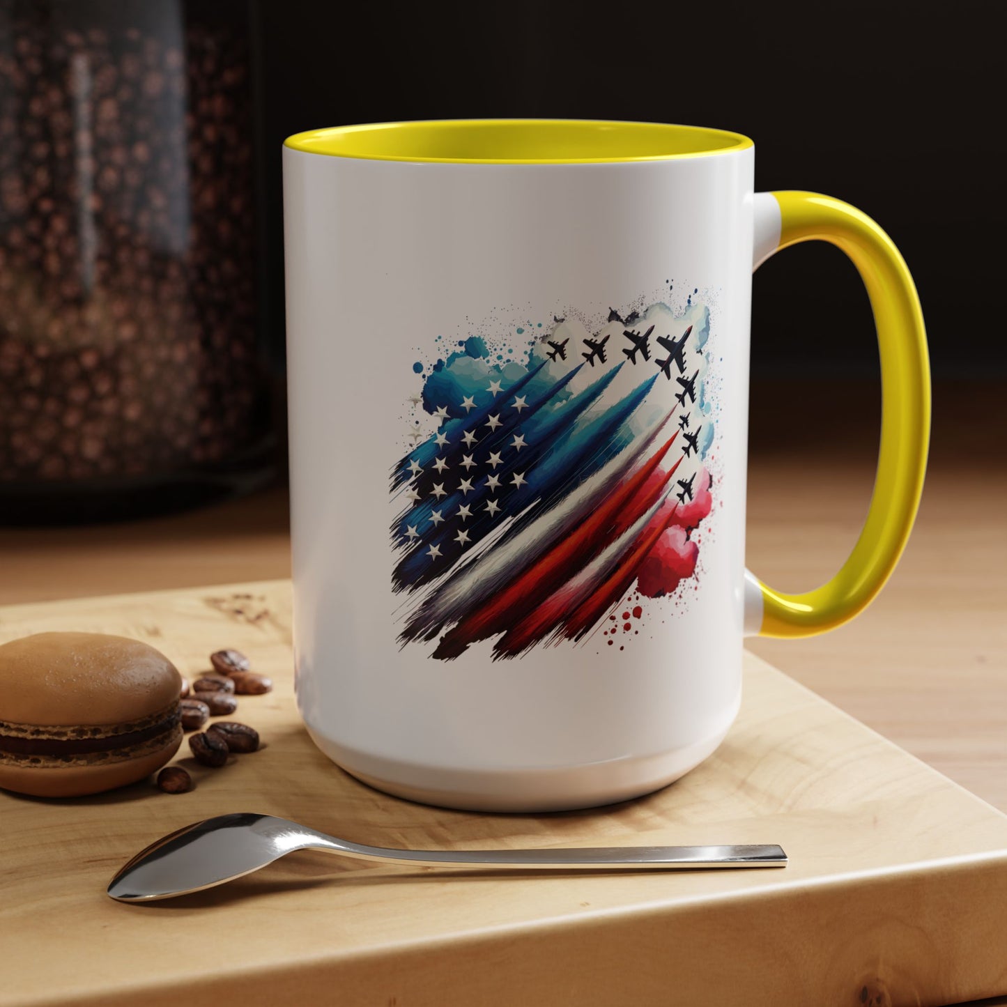 4th of July Mug - Fighter Jets USA Patriotic