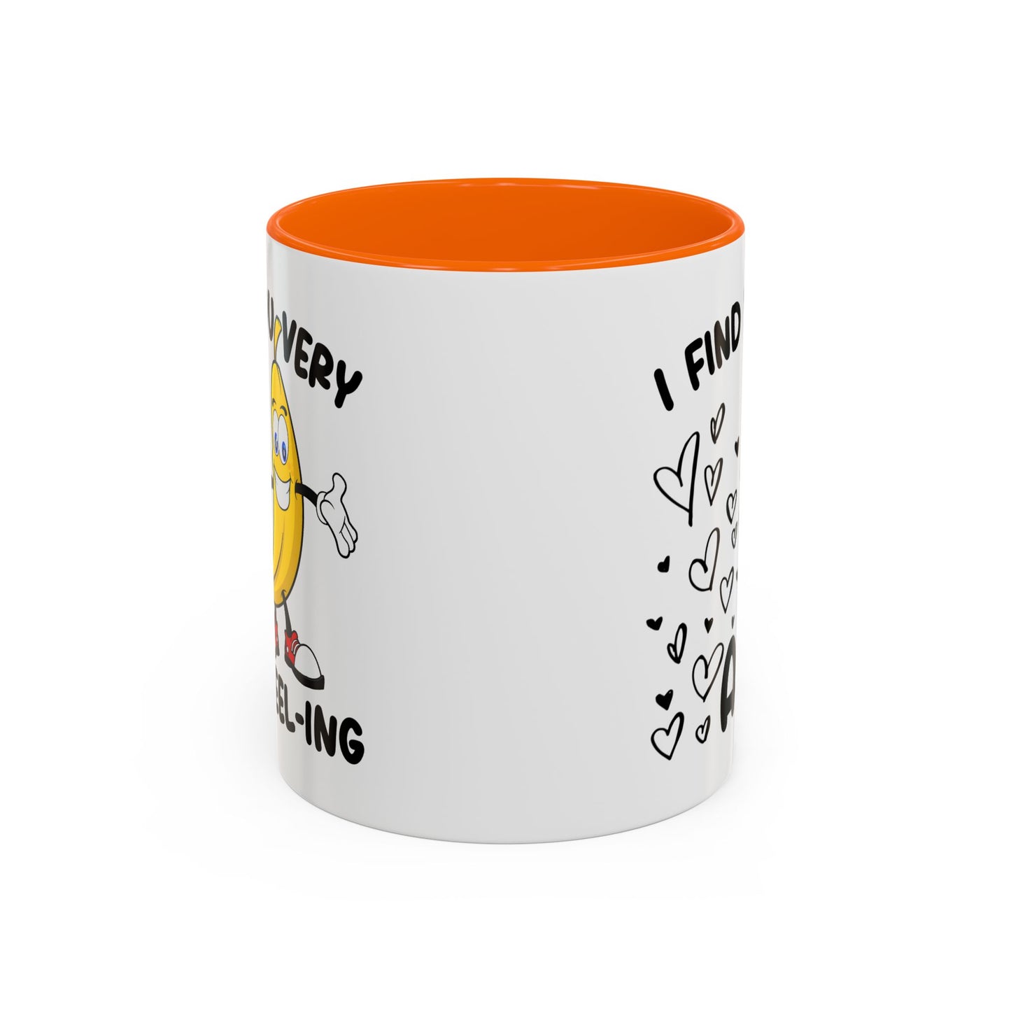 Adult Mug - I Find You Very A-Peel-Ing