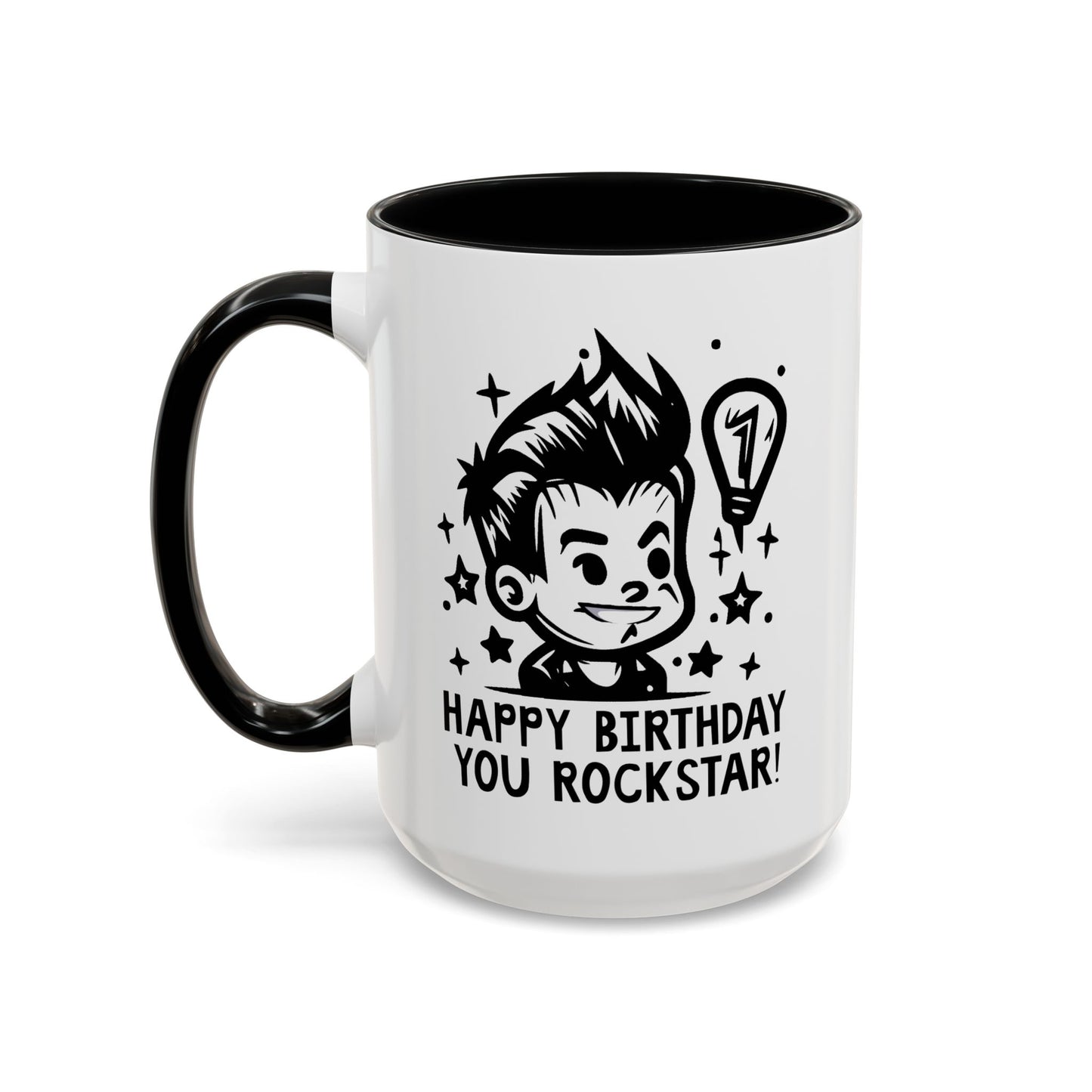 Birthday Mug - You Rockstar!