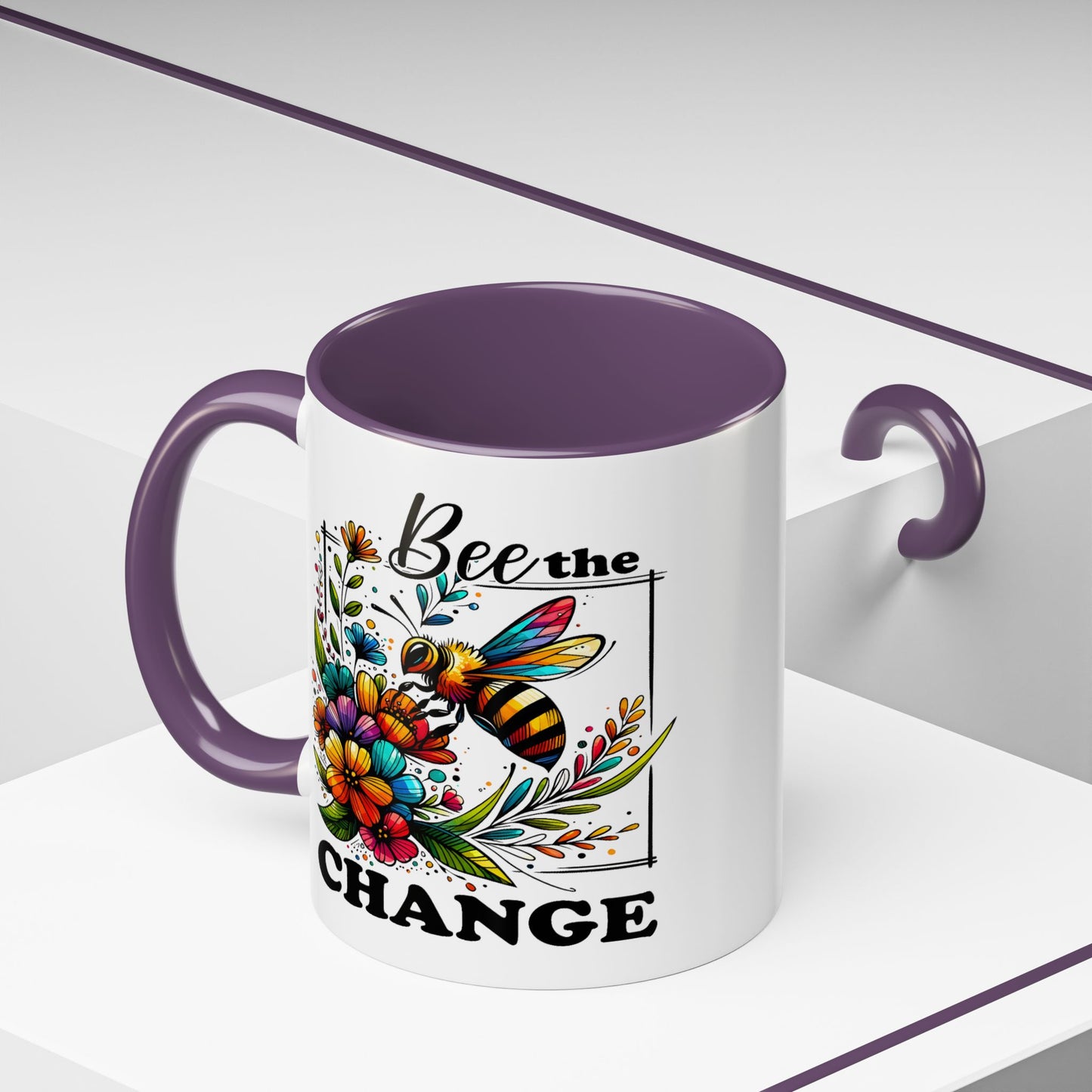 Motivation Mug - Bee The Change