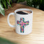 Easter Mug - Floral Cross