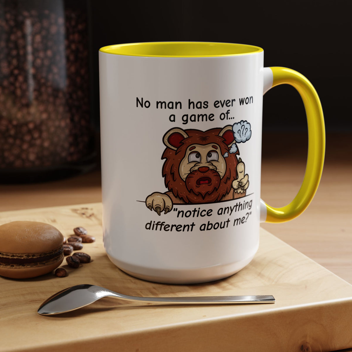 Humor Mug - No Man Has Ever Won a Game