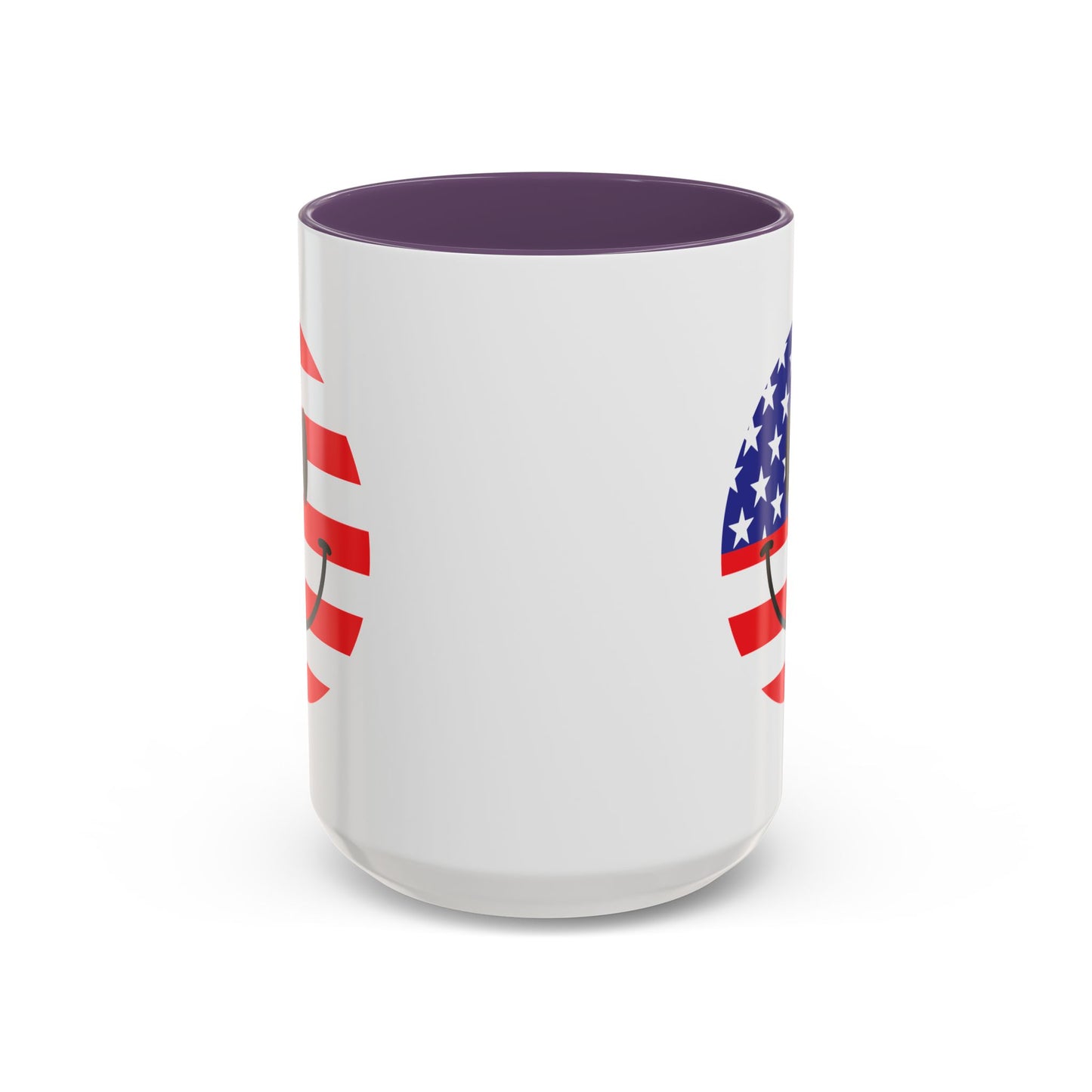 4th of July Mug - America Smiley Face