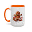 Christmas Mug - Gingerbread Man Cookies and Candy