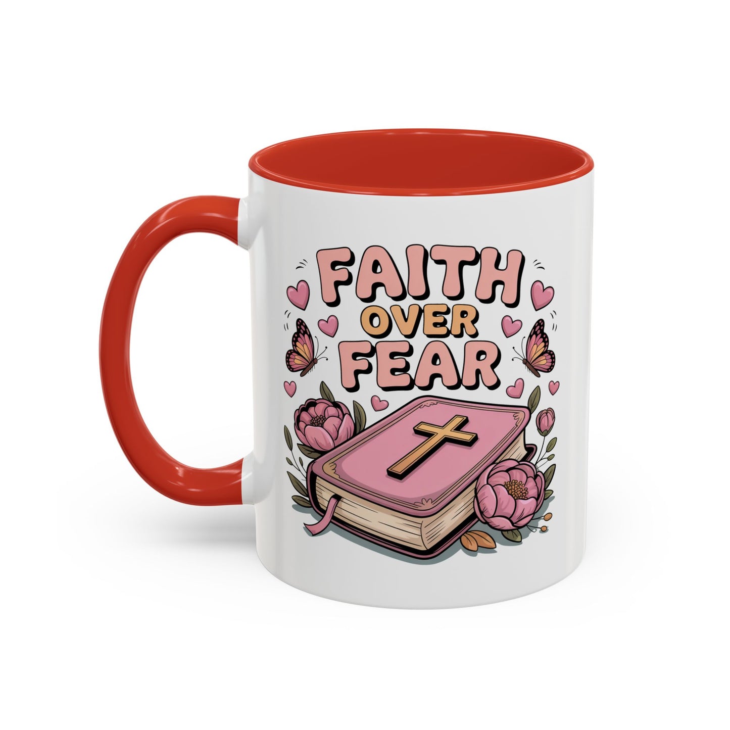 Religious Mug - Faith Over Fear