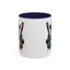 4th of July Mug - Skeleton with American Flag