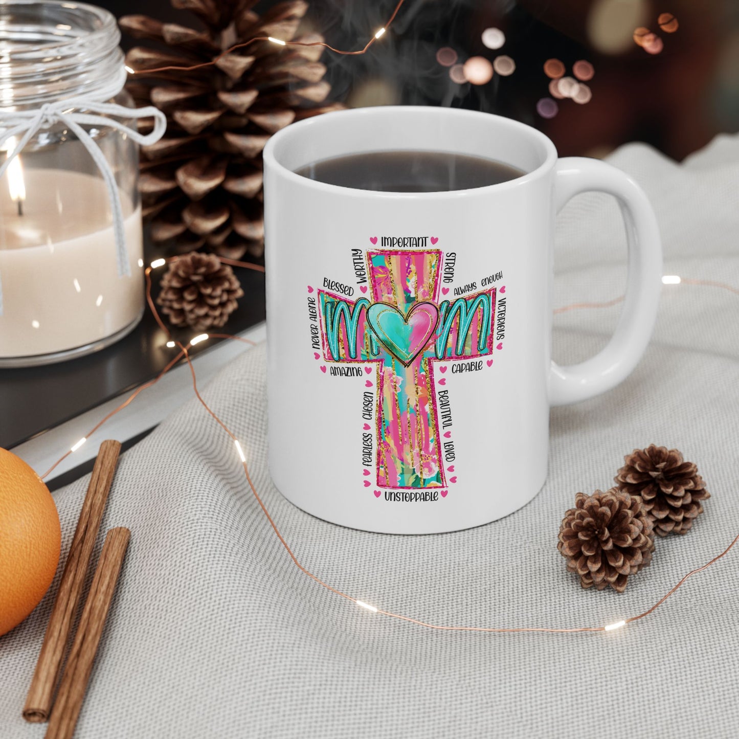Mother's Day Mug - Mom Cross