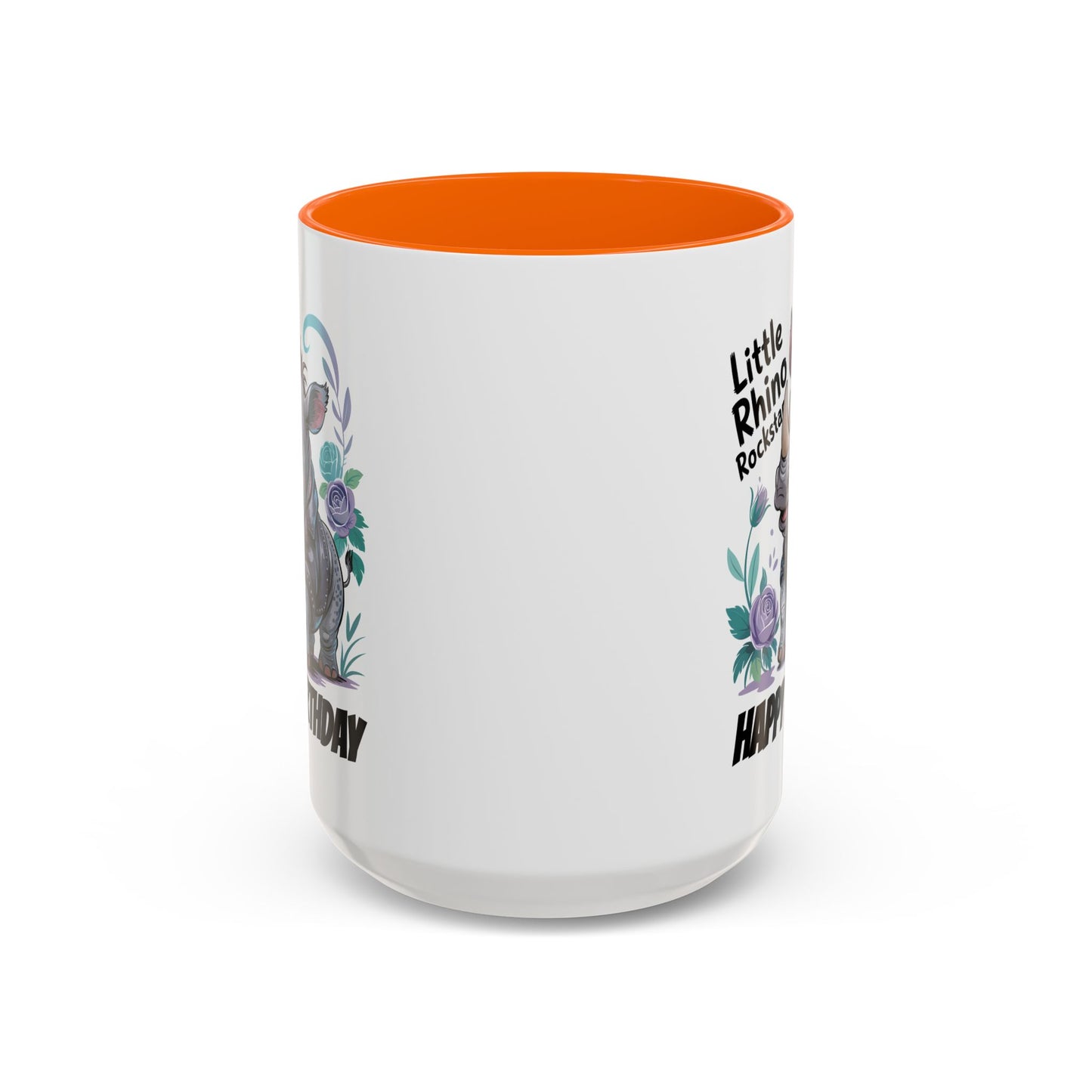 Birthday Mug - Happy Birthday Little Rhino Rockstar