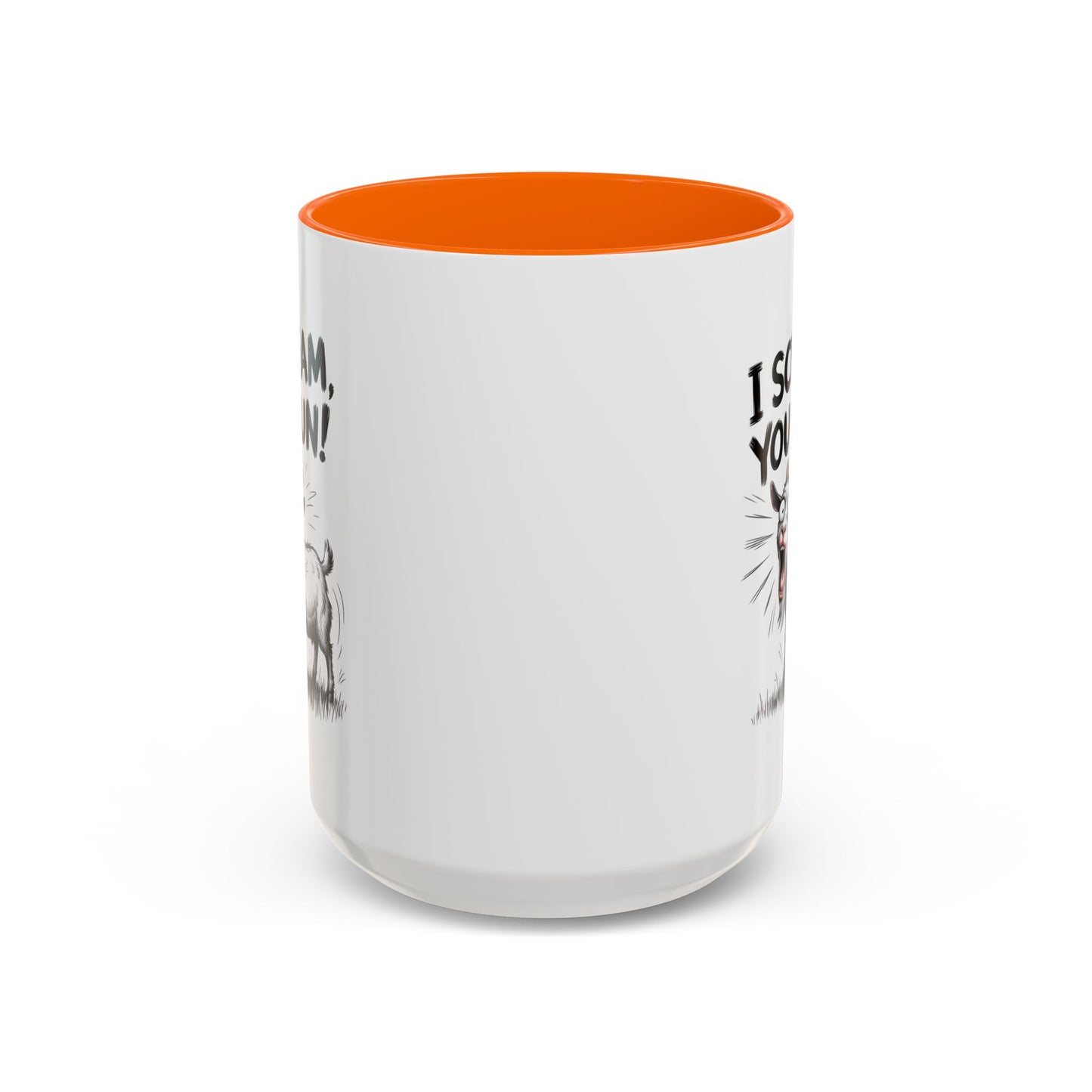 Humor Mug - I Scream, You Run