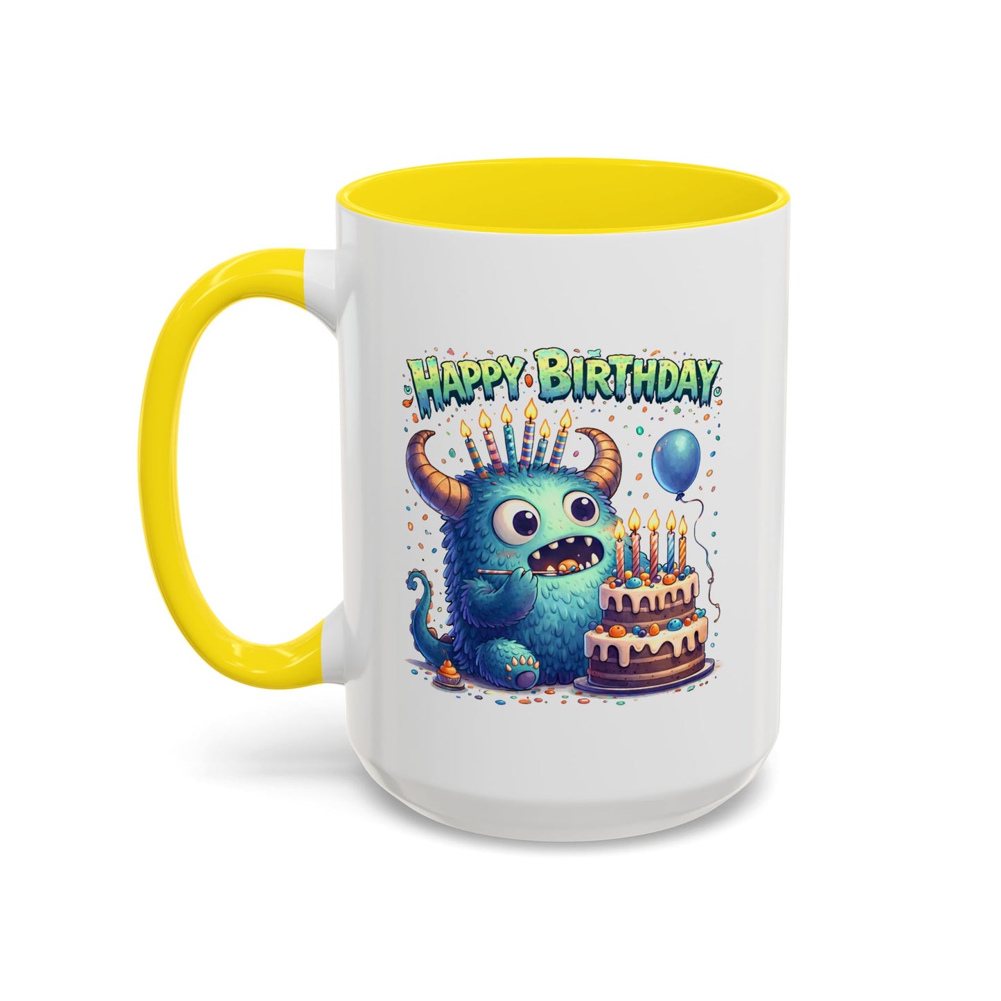 Birthday Mug - Monster Cake