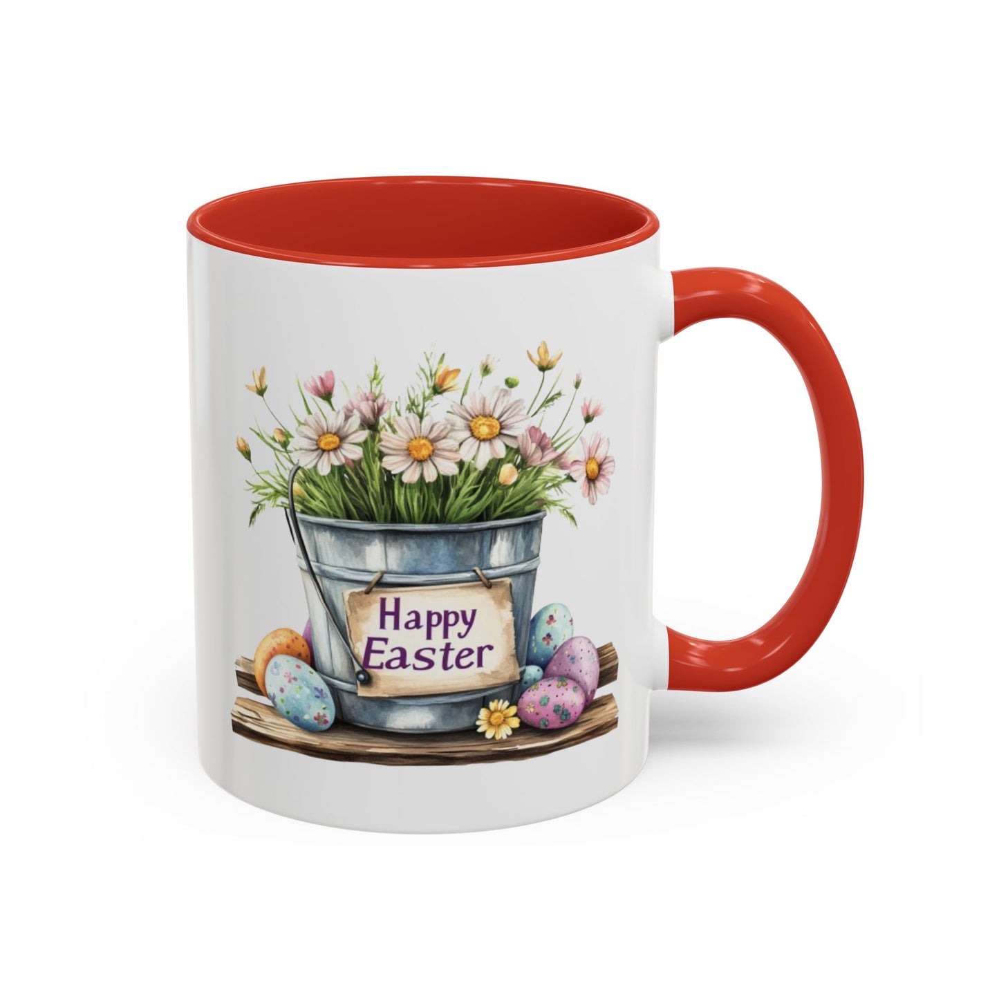 Easter Mug - Flower Bucket