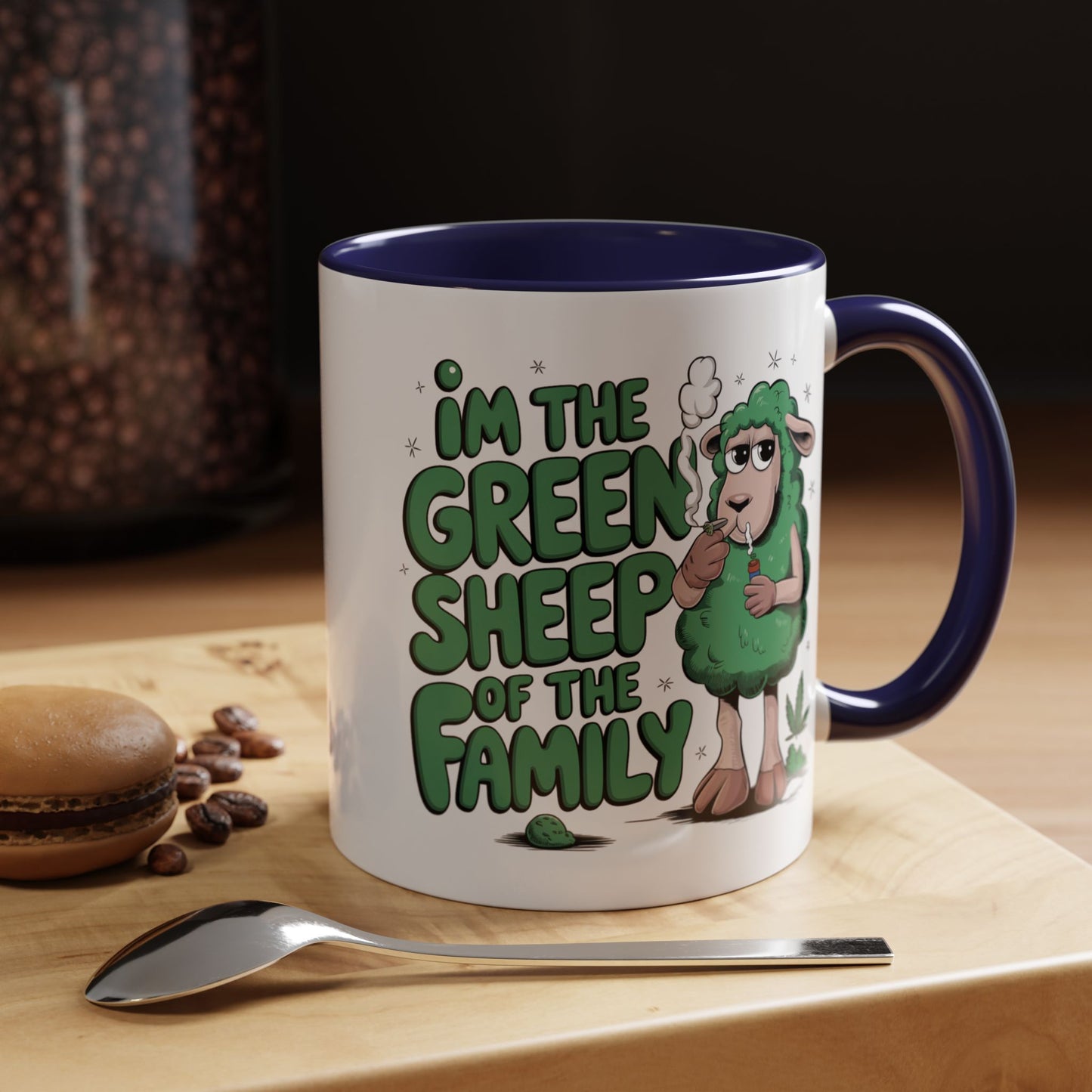 Adult Mug - I'm The Green Sheep